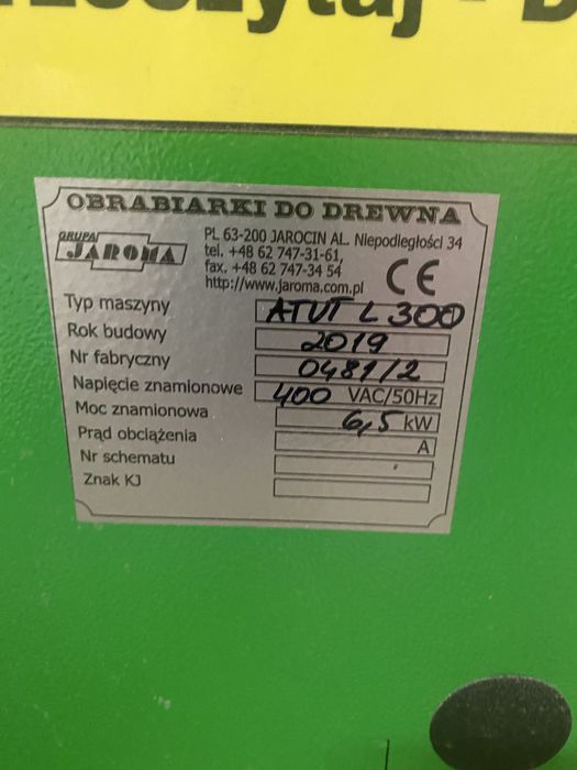 Piła z podcinakiem Jaroma atut L 300 formatówka