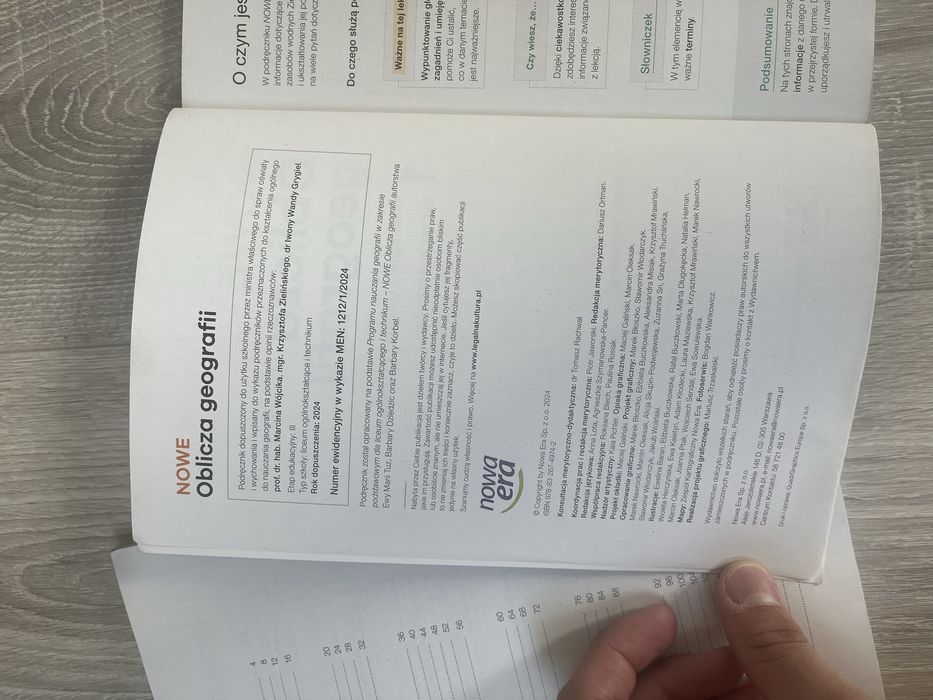 Oblicza Geografii Karty Pracy i Podrecznik