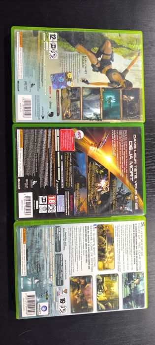 Tomb raider legend/Mass effect 2/Ghost recon advanced Warfighter 2 Xbox 360