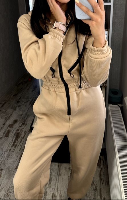 Комбинезон женский зимний осенний на флисе жіночий комбінезон на флісі