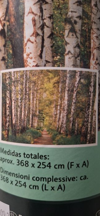 Quadro mural grande  poster parede painel 368x254 cm