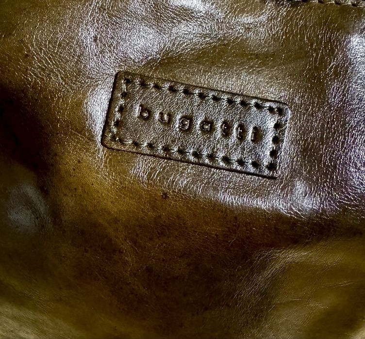 Большая сумка BUGATTI , натуральная кожа