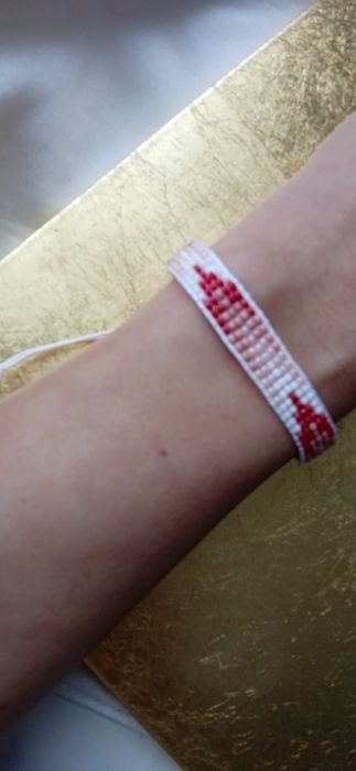 Bransoletka z koralików Toho