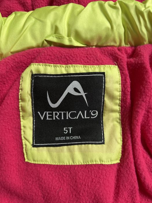 Vertical’9 kurtka dziewczęca,oryginalna, USA, neon,5l, ok 116cm