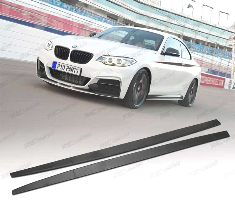 EXTENSÕES DE EMBALADEIRAS LATERAIS BMW F22 F23 LOOK M PERFORMANCE
