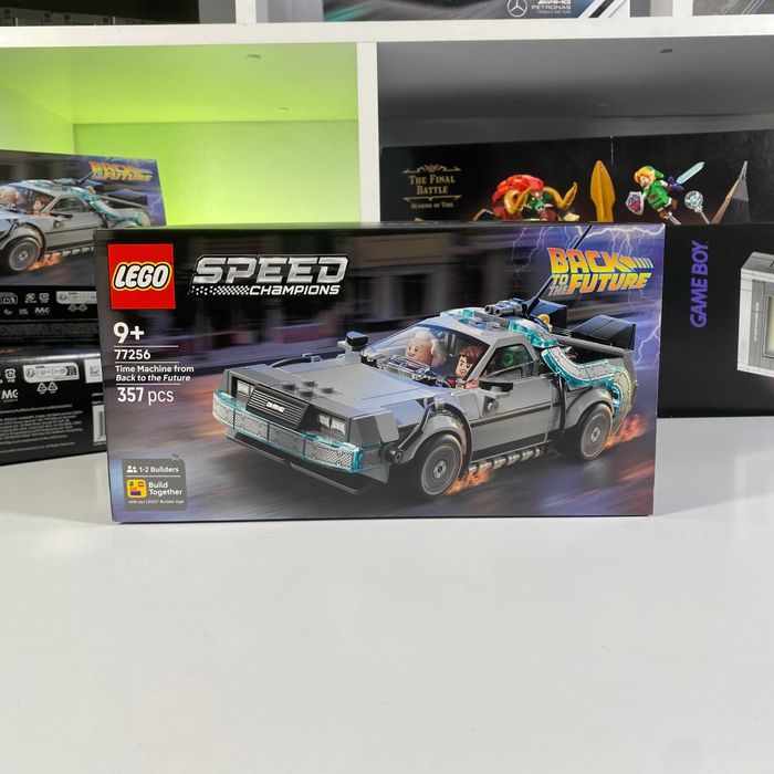 LEGO Назад у Майбутнє Time Machine Speed Champions DeLorean оригінал