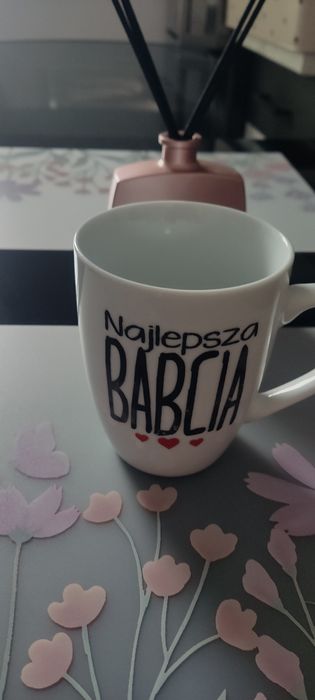 Kubek z napisem Najlepsza Babcia