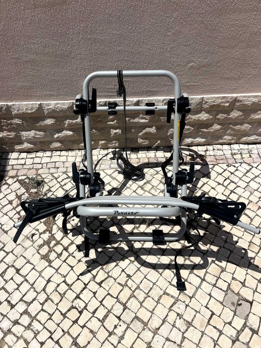 Suporte de Bicicletas Peruzzo Firenze para 3 Bicicletas – Também Serve como Arrumação para Viagens/Campismo