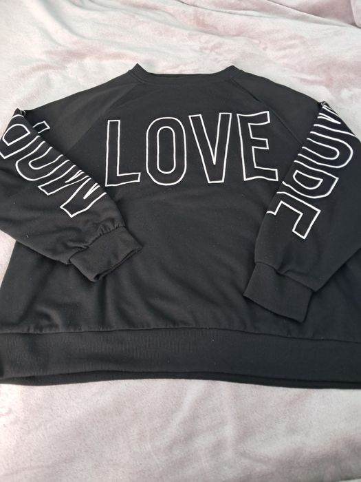 Czarna bluza z napisem Love Mode