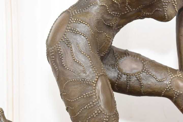 Tancerka w Stylu Demetre CHiparus - Hindu - Figura z Brązu - Sygnowana