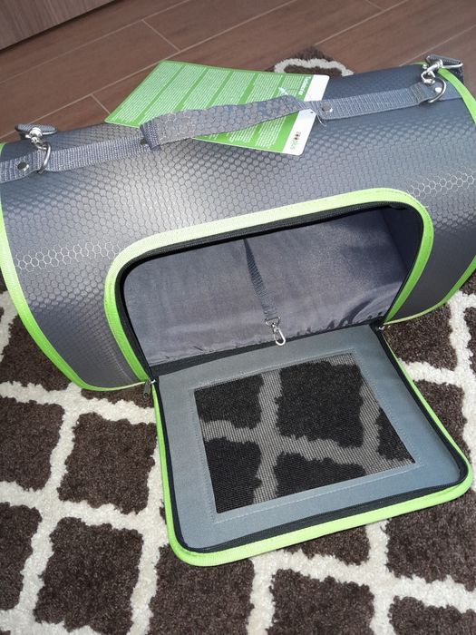 Bolsas e mochila de transporte de animais