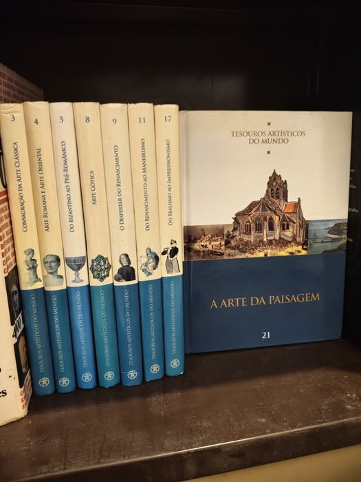 Tesouros Artísticos do Mundo - 8 volumes