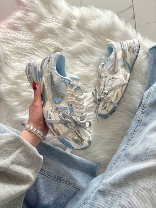 Кросівки Nike V2K Run Custom White Blue