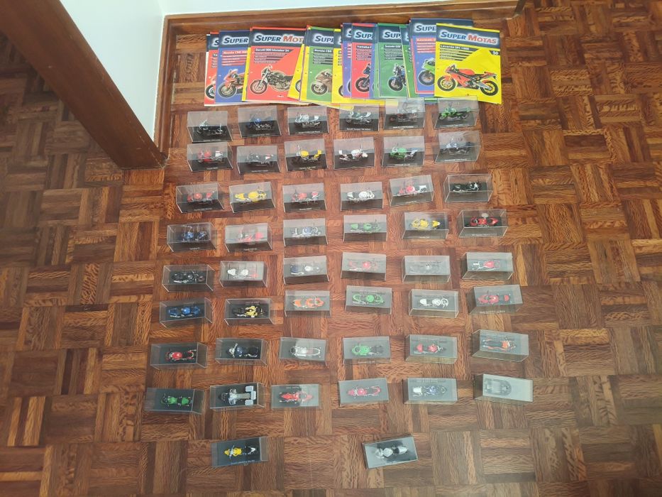 Coleção de super motos da altaia com 20anos