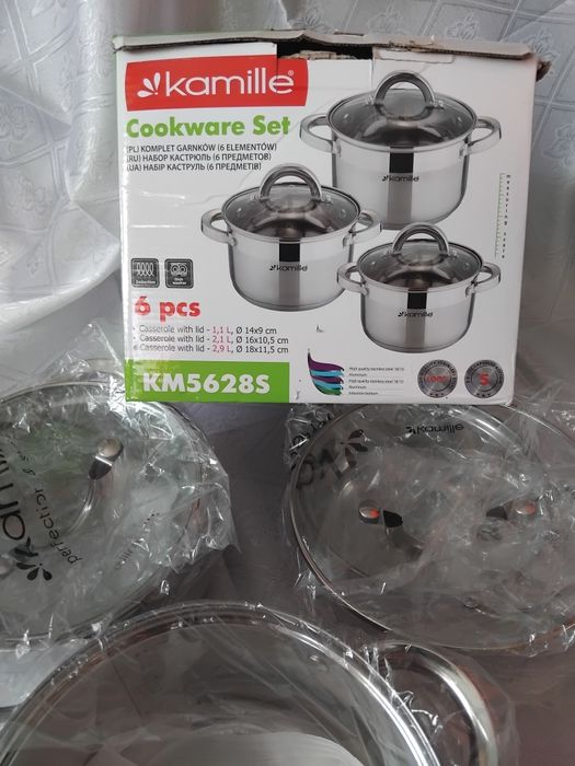 Набір кастрюль Kamille  недорого