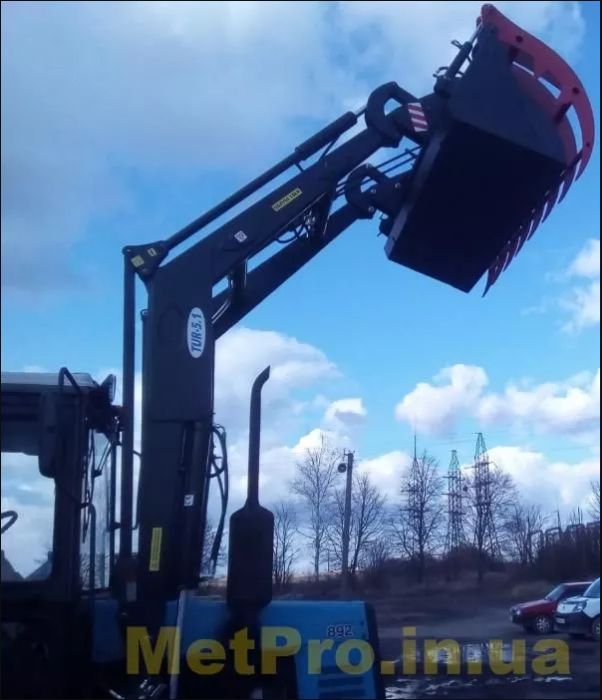 Фронтальный погрузчик TUR-5 .1 на МТЗ, Т40, Т25. 4.3м  + джойсти