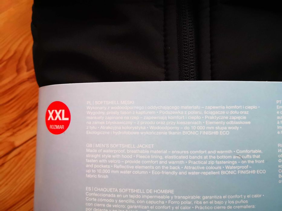 Nowa softshell męska roz XXL