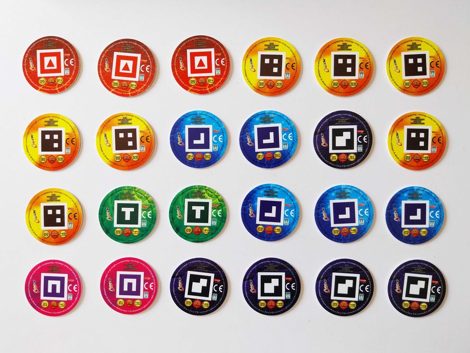 24 tazos grandes (9 diferentes) GORMITI | Chipicao lote ou venda a vulso