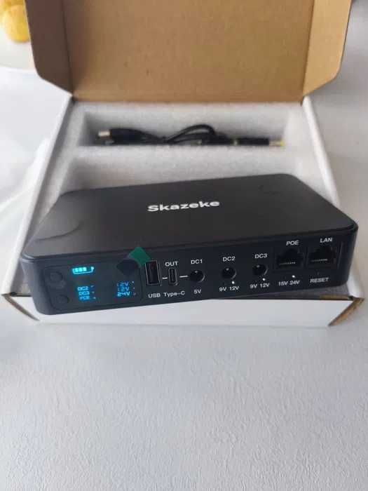 Міні-ДБЖ Skazeke 18000 mAh З екраном безперебійник для роутера