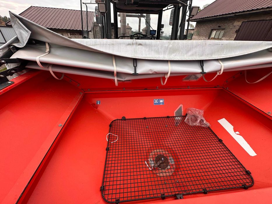 Rozsiewacz Rauch MDS 19.1 + nadstawa 800L + Telimat/Limiter, plandeka