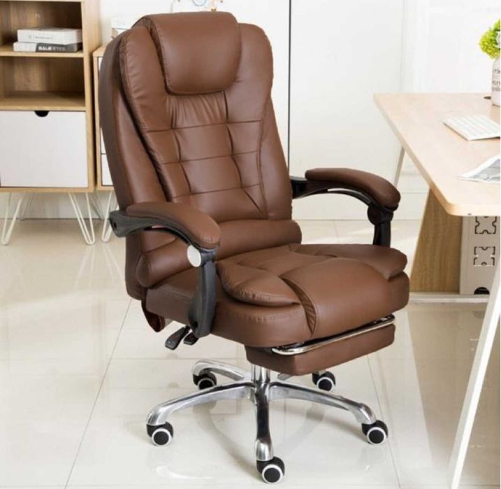 Крісло офісне компютерне Кожаное кресло офисное Крісло керівника нове