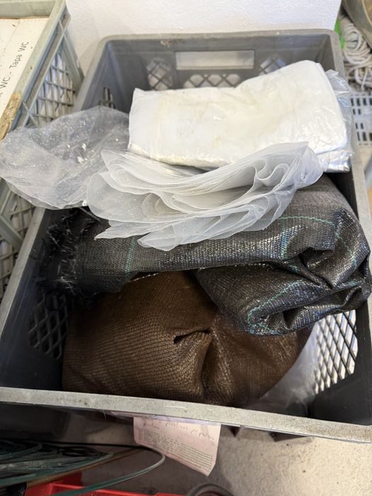 Conjunto de varios produtos para pintor