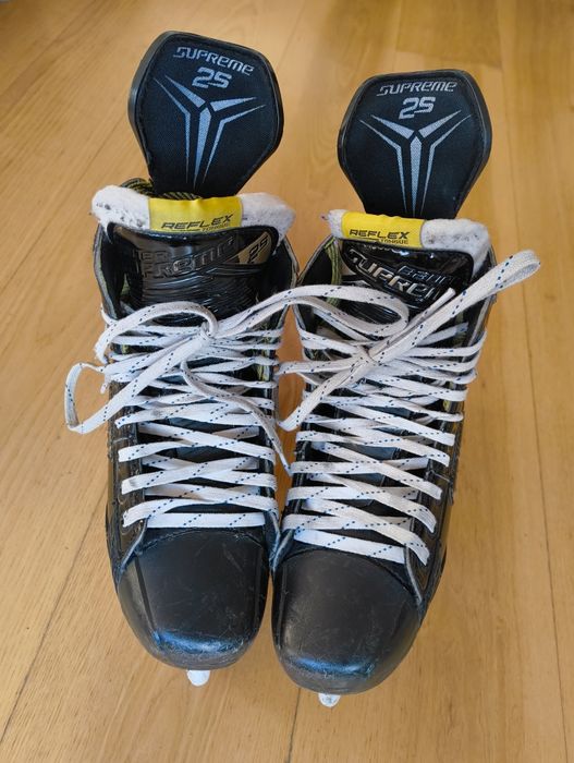 Bauer Supreme 2s 6.5d 41 wkladka 254 mm super stan łyżwy hokejowe