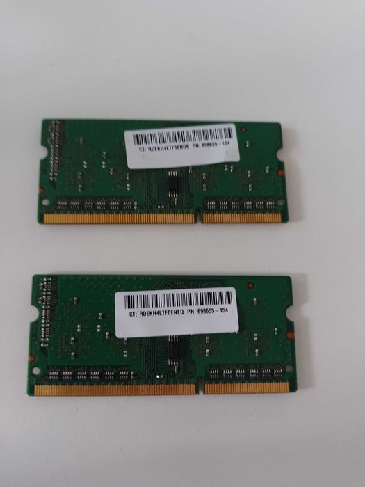 Pamięć RAM MICRON DDR3 4GB PC3L-12800S 1600MHz 2Gb+2GB 100% sprwana