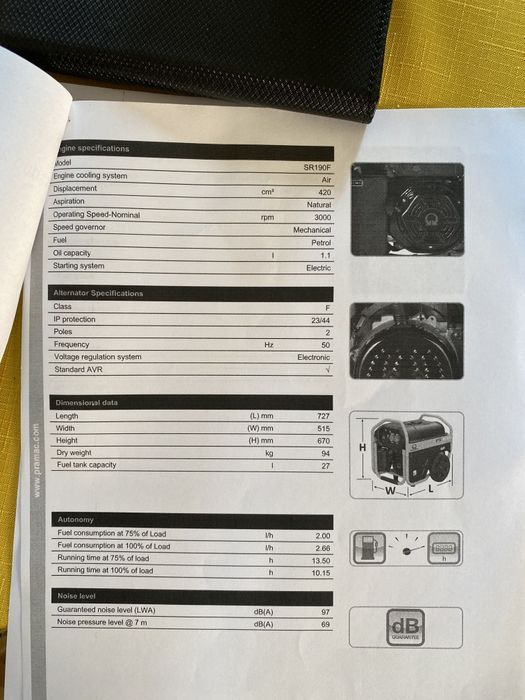 Sprzedam agregat Pramac