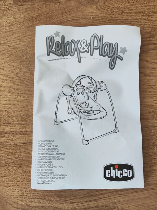 Espreguiçadeira Chicco relax & play
