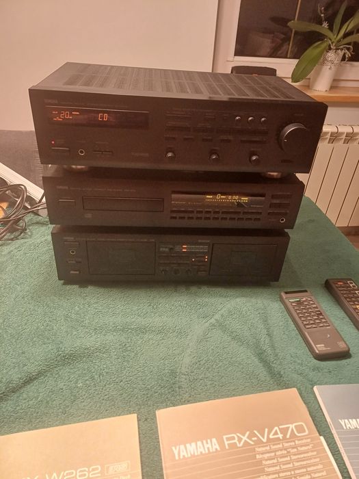 Wieża yamaha  zestaw
