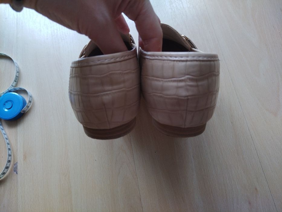 Lordsy mokasyny beżowe 38