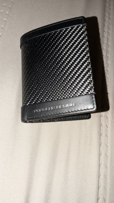 Carteira Porsche design em carbono ( Nova)