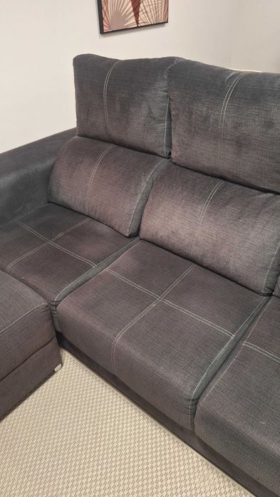 Sofá cama com canto