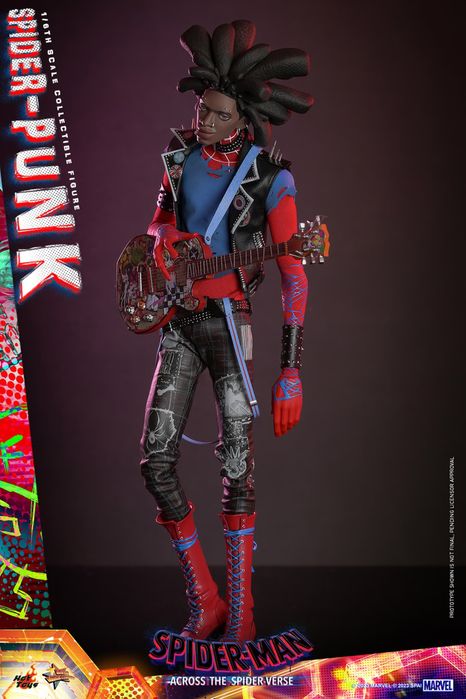 Фигурка 1/6 hot toys mms 726 ACROSS THE SPIDER-VERSE – SPIDER-PUNK