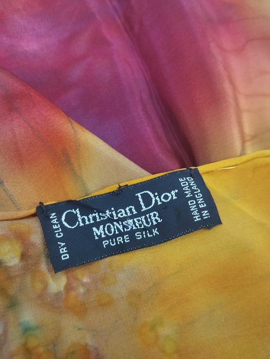Женский шолковый платок Christian Dior
