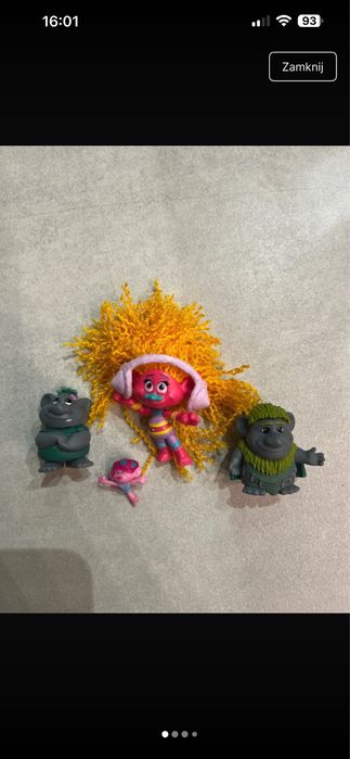 Trolle figurki zestaw