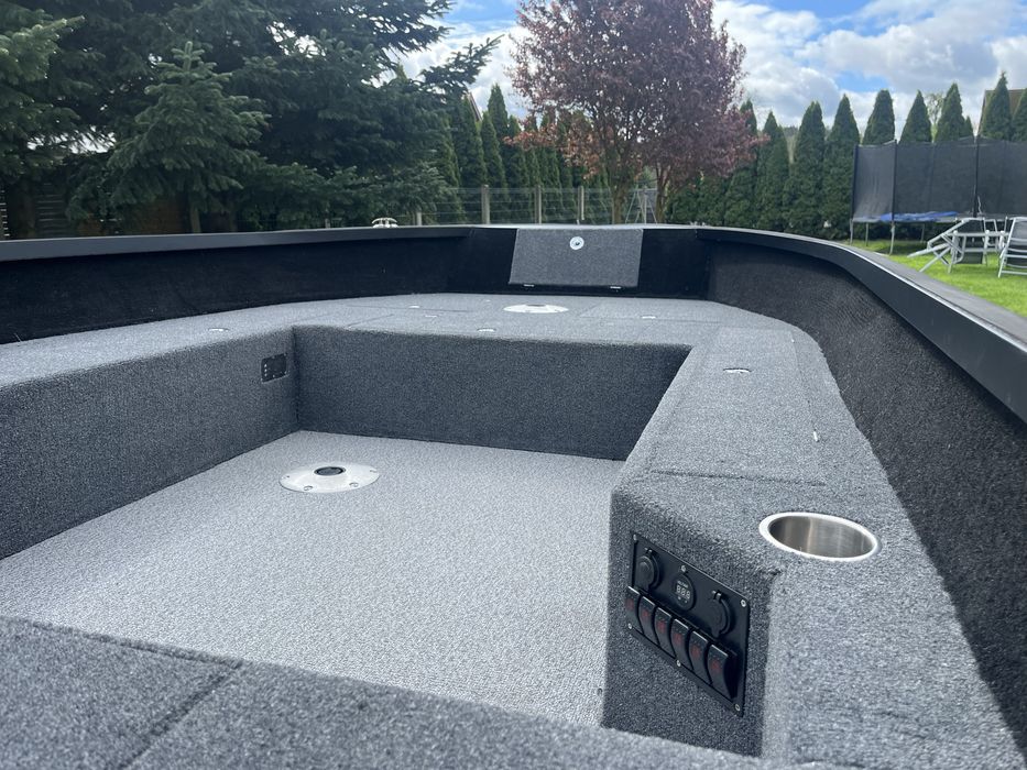 King boats 420 aluminiowe łodzie łódka