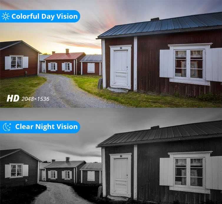 Уличная камера видеонаблюдения Hiseeu HB615-P 5MP POE NVR ONVIF XMEye