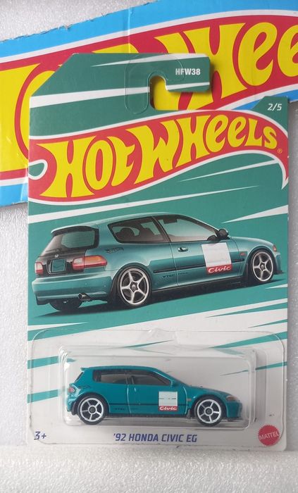 92 Honda Civic EG Hot Wheels