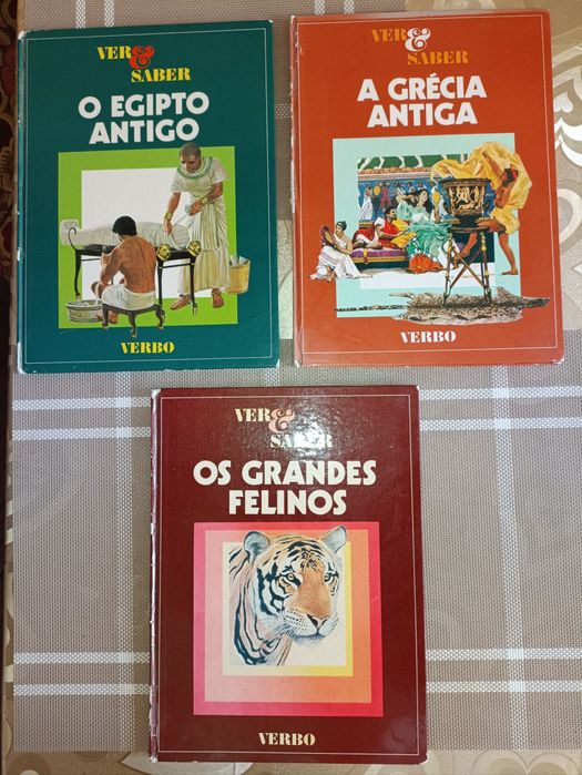 Серія ілюстрованих книг "Дивись і знай" португальською мовою