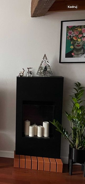 Biokominek wolnostojący loft