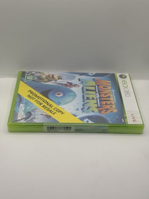 [ENG NOWA] Unikat - Promo Copy Monsters vs Aliens Xbox 360