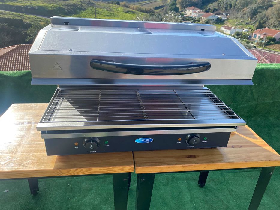 Grelhador Salamandra Gratinador profissional trifásico