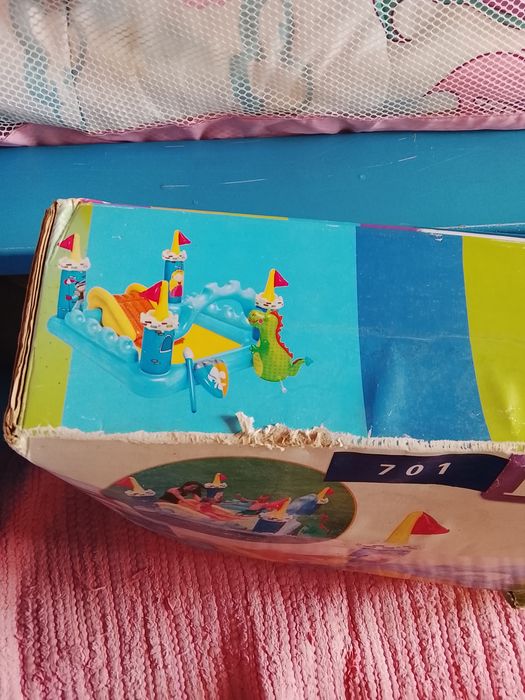 Insuflável castelo água