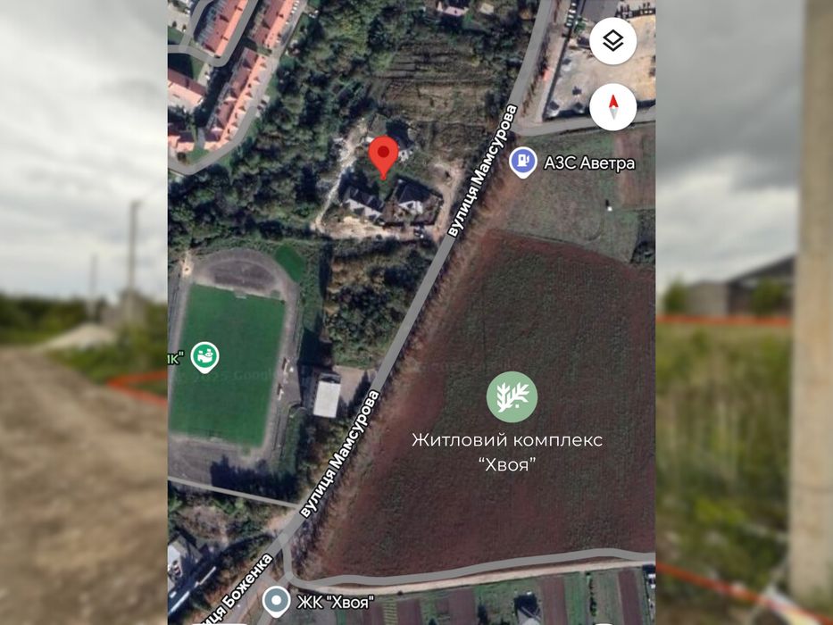 Продаж земельної ділянки правильної форми (район ТЦ «Баобаб»)