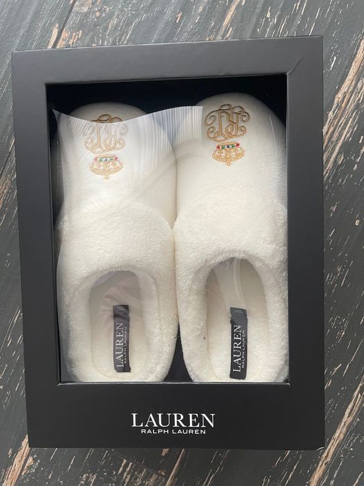 Ralph Lauren original. Мягкие красивые плюшевые тапочки р 35-39