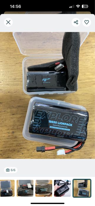 Bateria Drone Flywoo Sony VTC6 4S 3000mah 14.8V - Novo
