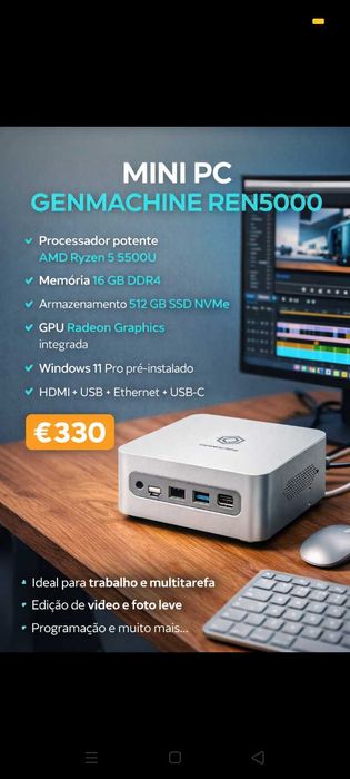 Mini PC 330€. Oportunidades
