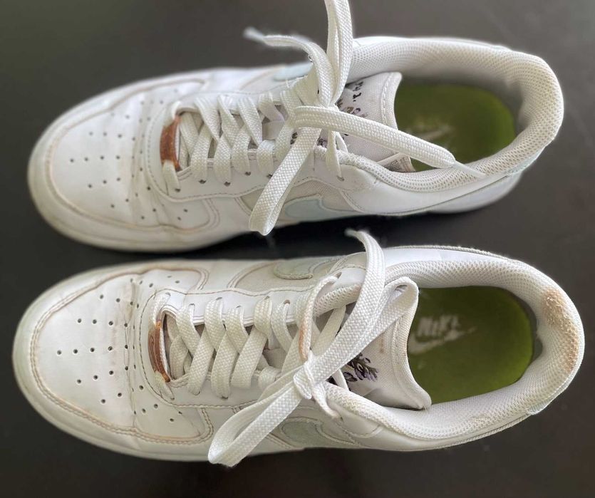 Білі кросівки nike air force оригінал, розмір 41
